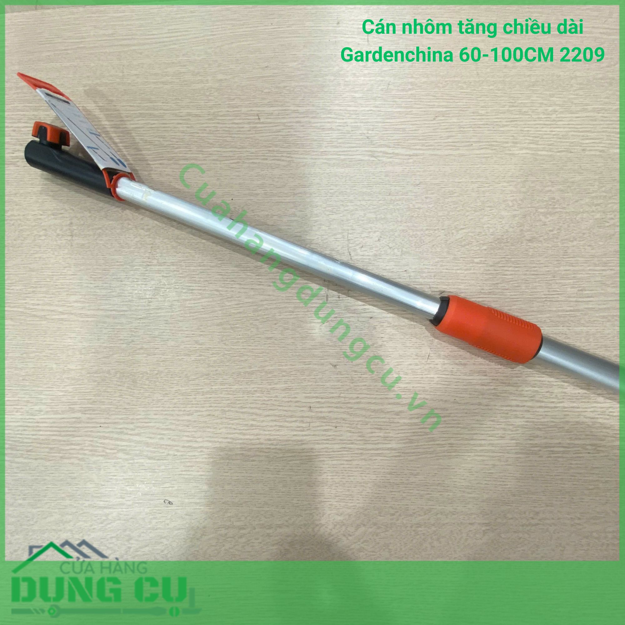 Cán nhôm tăng chiều dài Gardenchina 60-100CM 2209