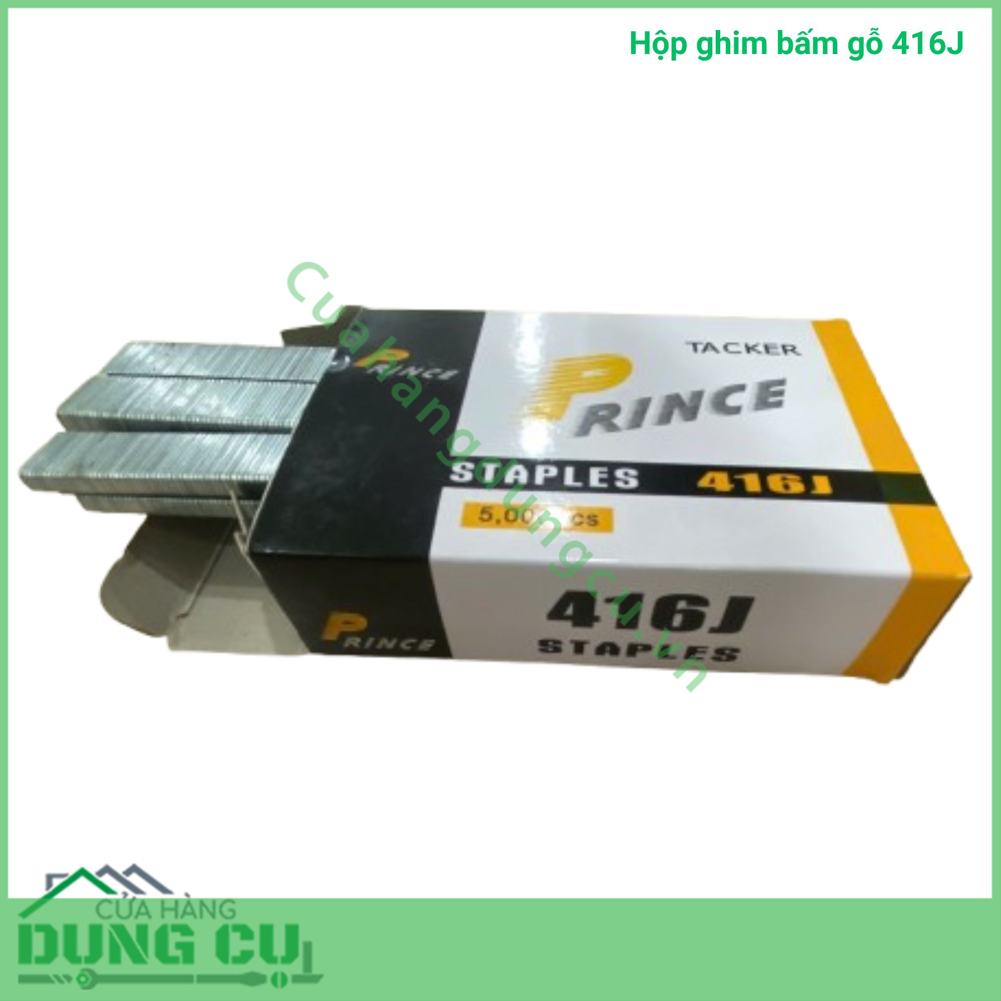 Hộp ghim bấm gỗ 416J