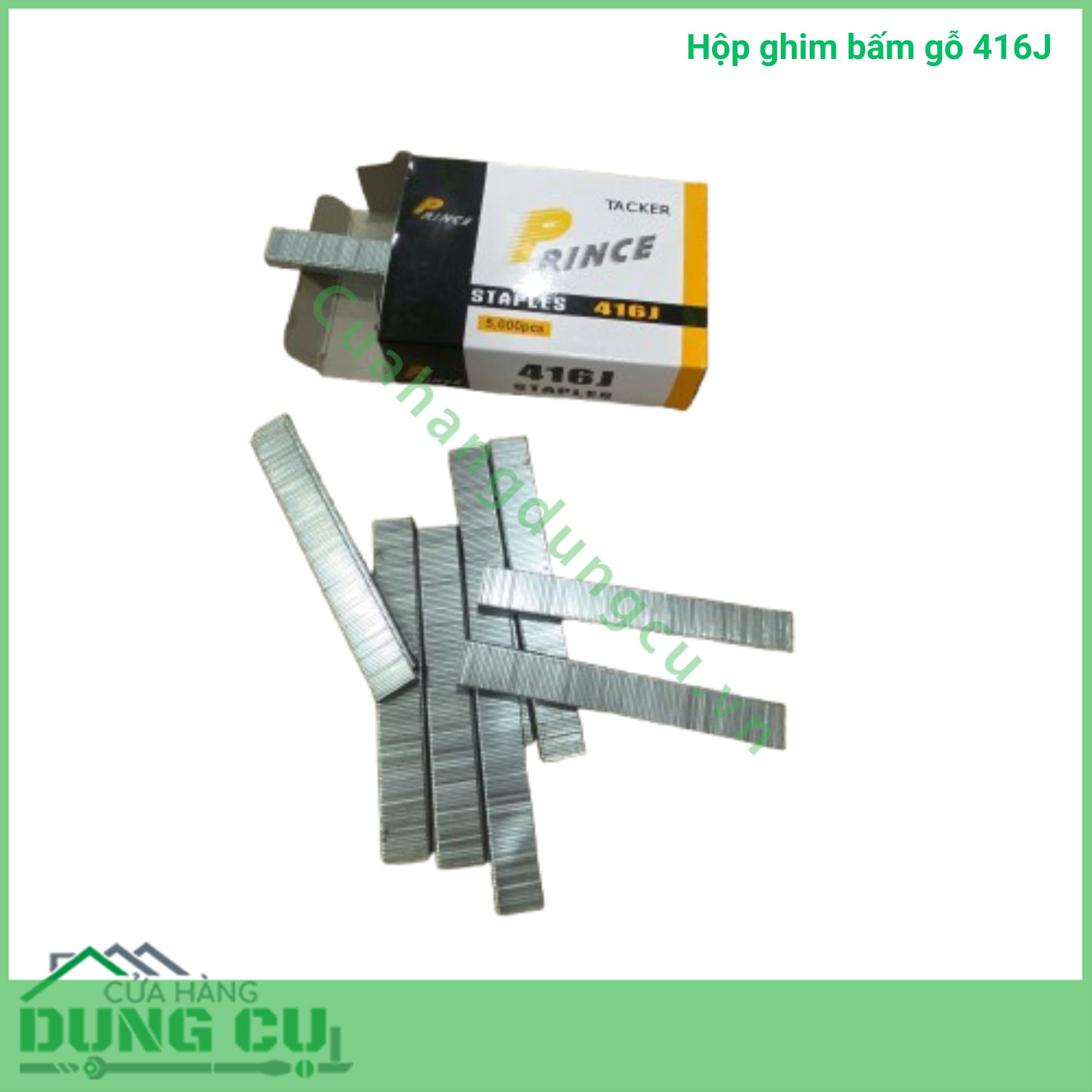 Hộp ghim bấm gỗ 416J