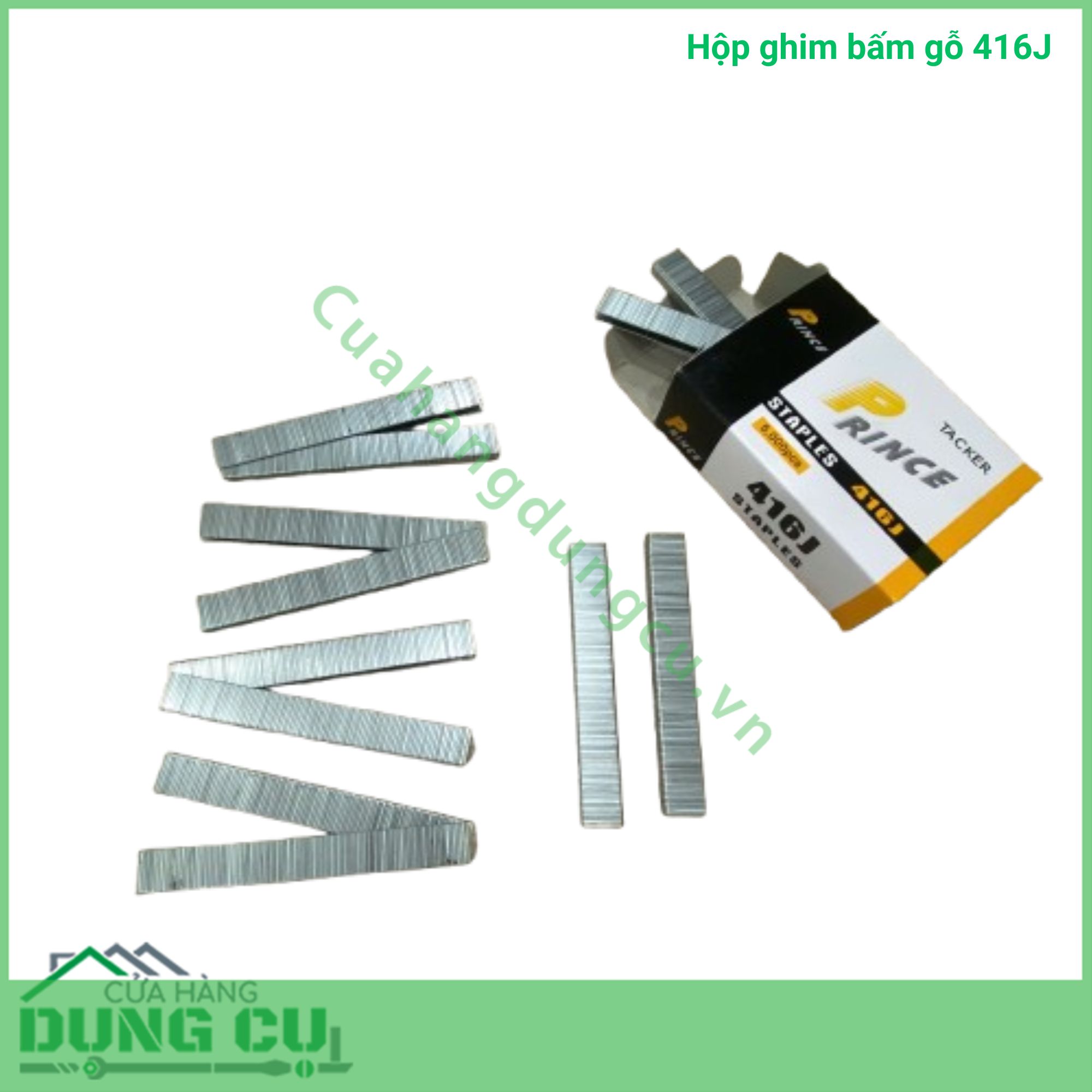 Hộp ghim bấm gỗ 416J