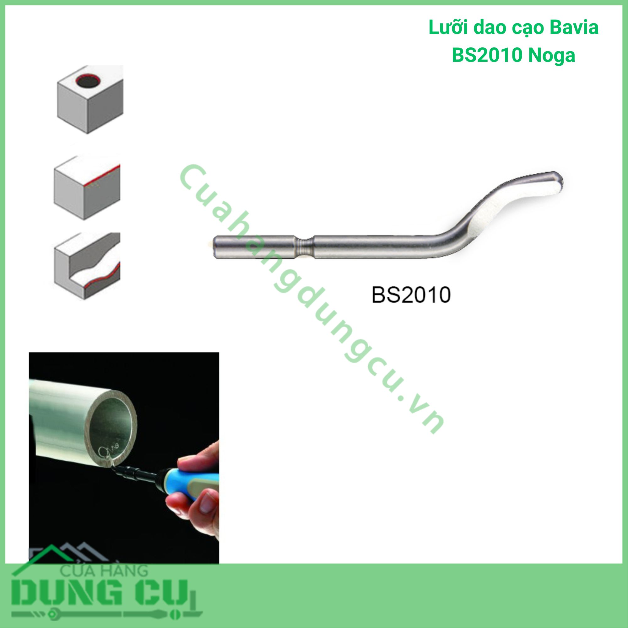 Lưỡi dao cạo Bavia BS2010 Noga