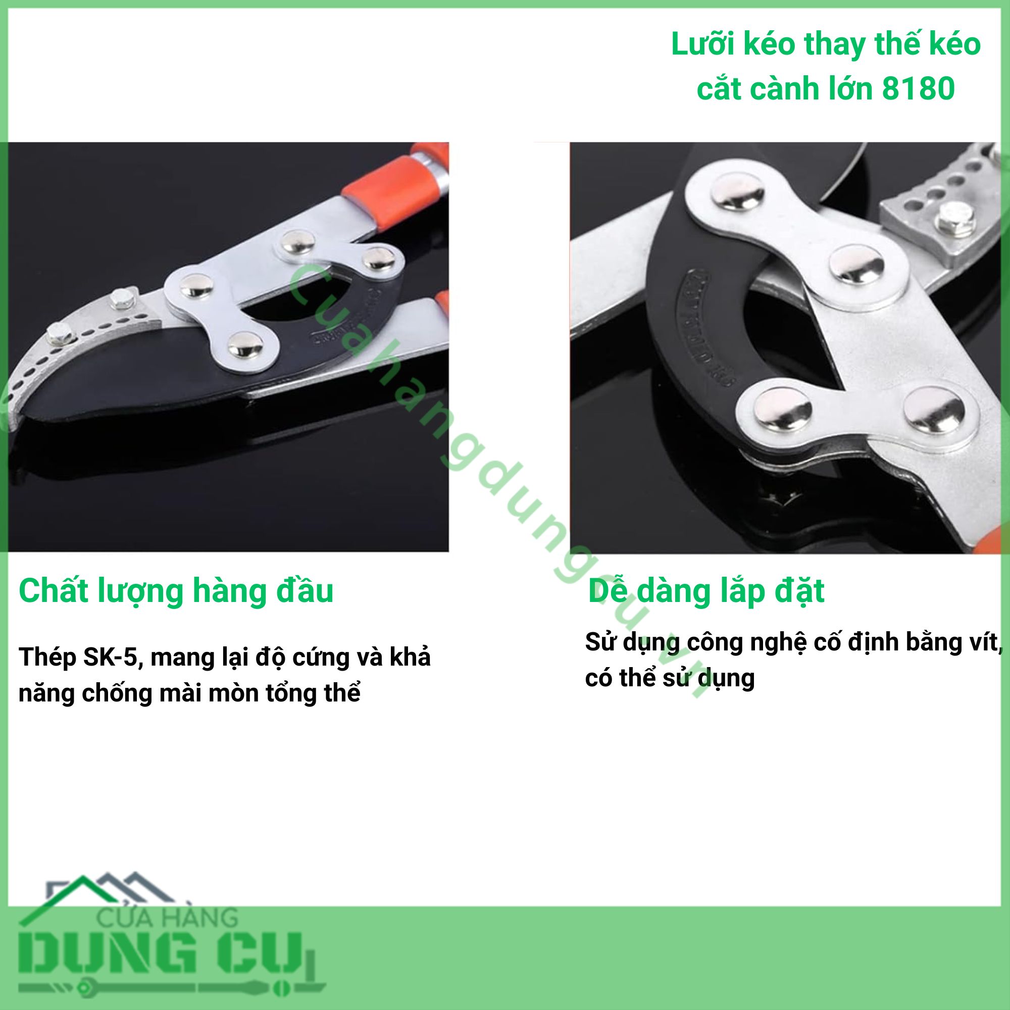 Lưỡi kéo thay thế kéo cắt cành lớn 8180