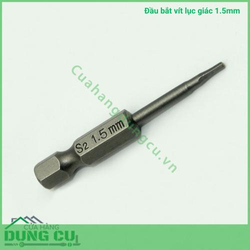 Đầu bắt vít lục giác 1 5mm