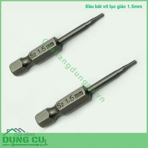 Đầu bắt vít lục giác 1 5mm