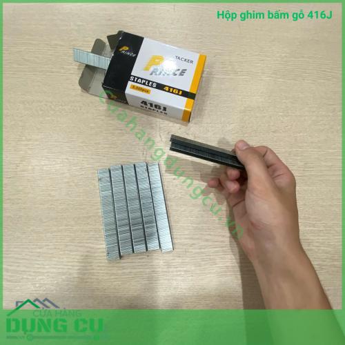 Hộp ghim bấm gỗ 416J