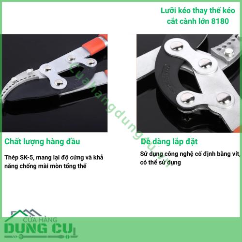 Lưỡi kéo thay thế kéo cắt cành lớn 8180