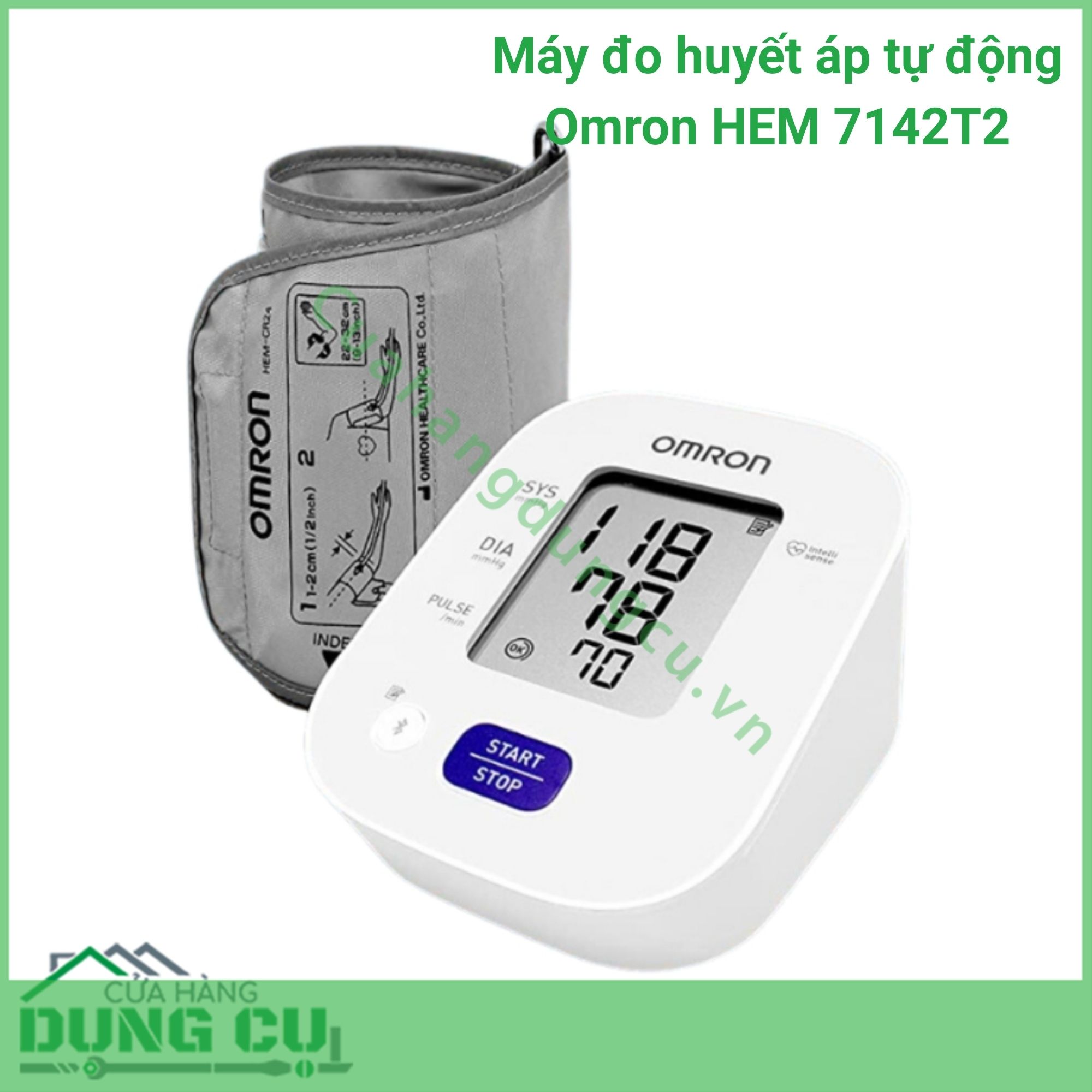 Máy đo huyết áp tự động Omron HEM 7142T2