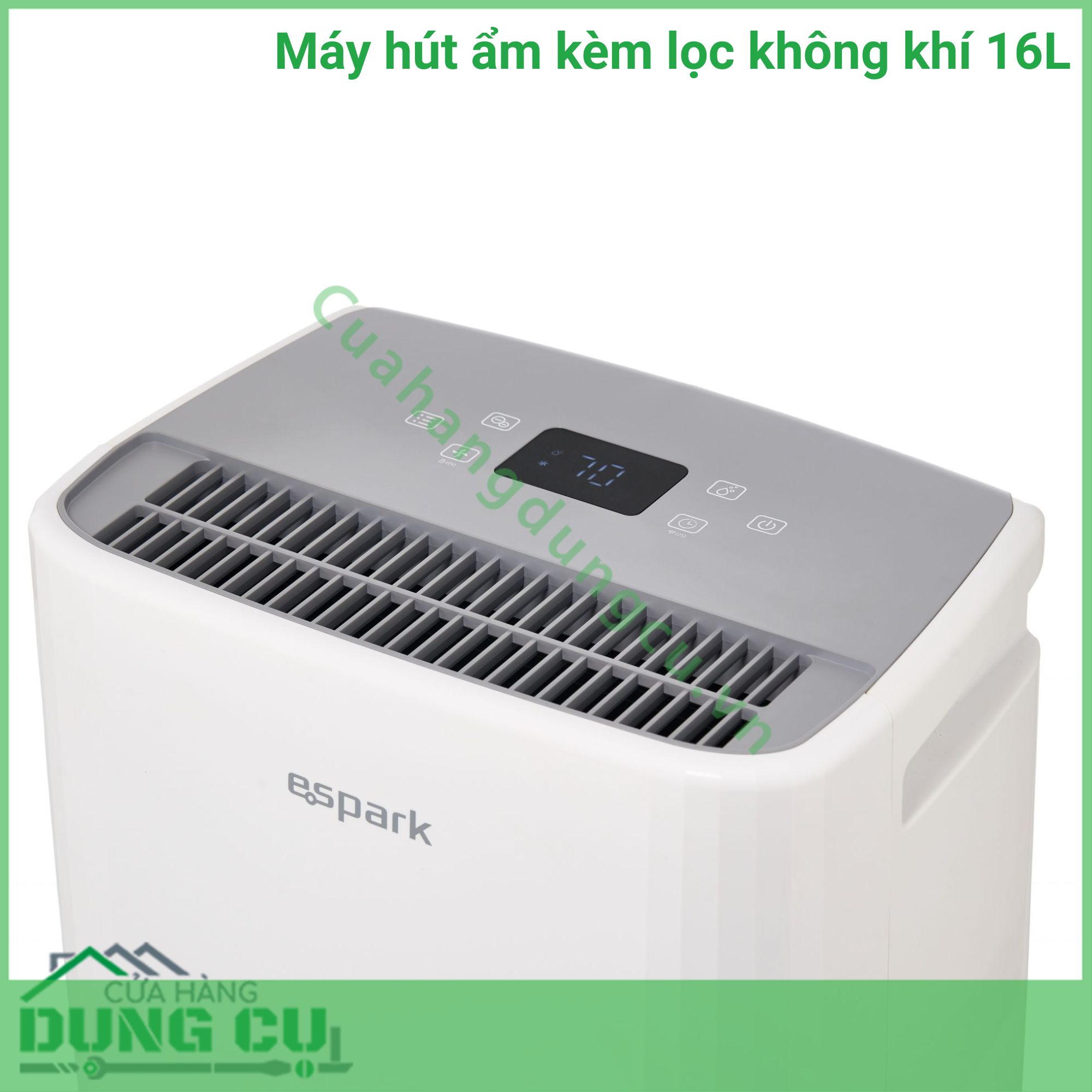 Máy hút ẩm kèm lọc không khí Espark ESP-A16A433F (16 lít ngày 30m2)