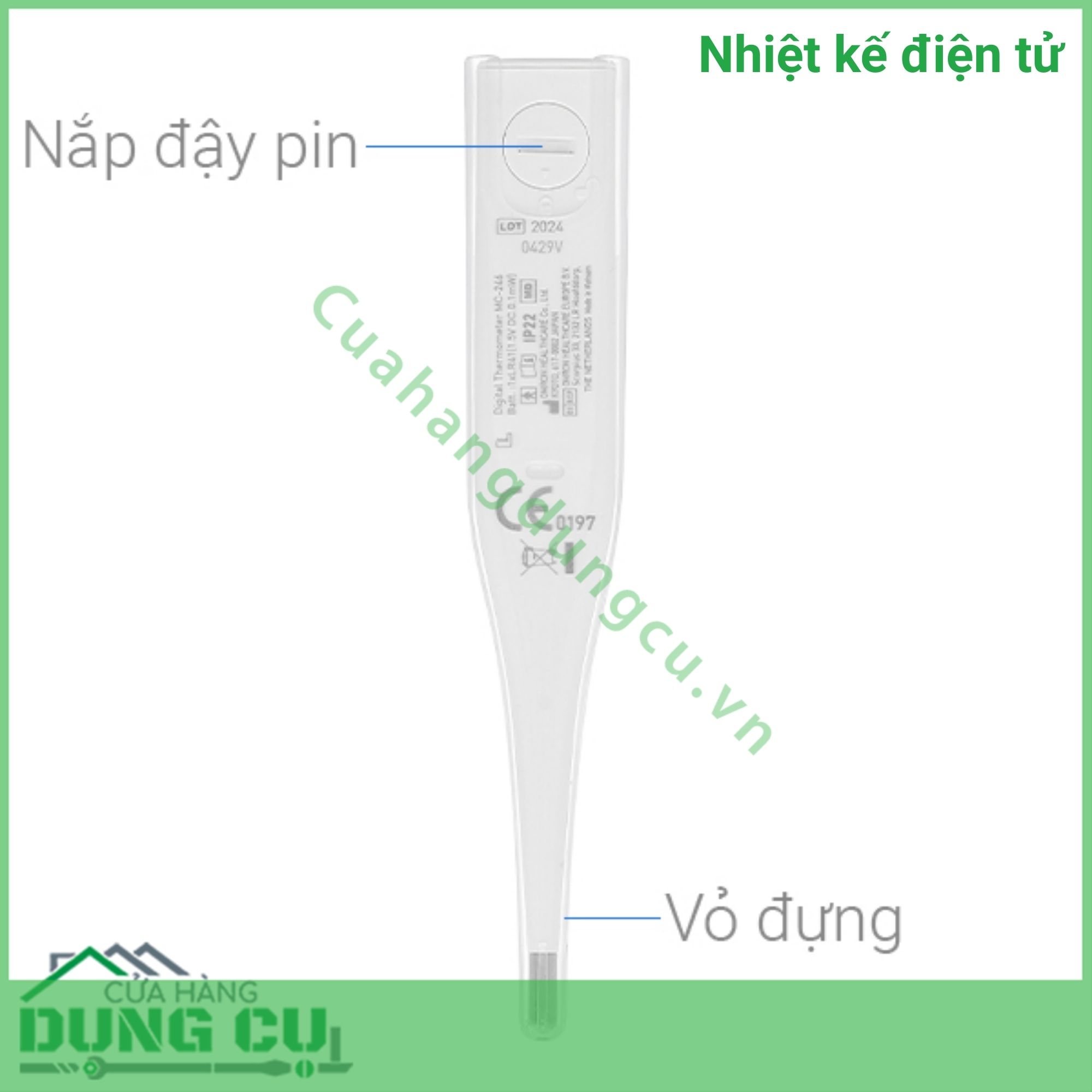 NHIỆT KẾ ĐIỆN TỬ MC-246