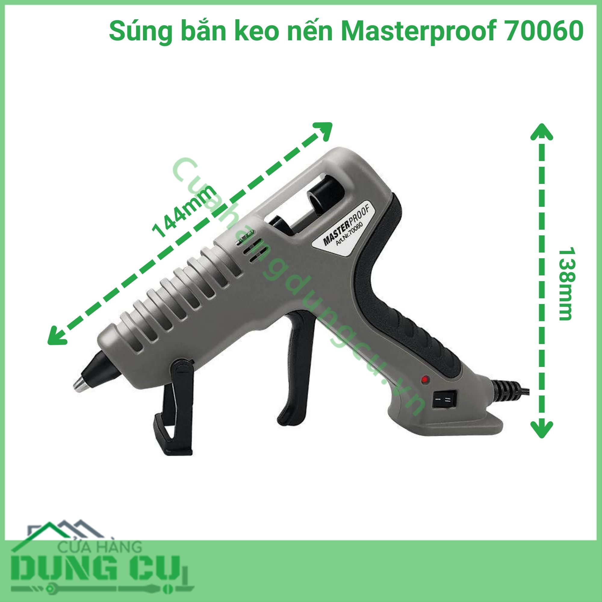 Súng bắn keo nến Masterproof 70060