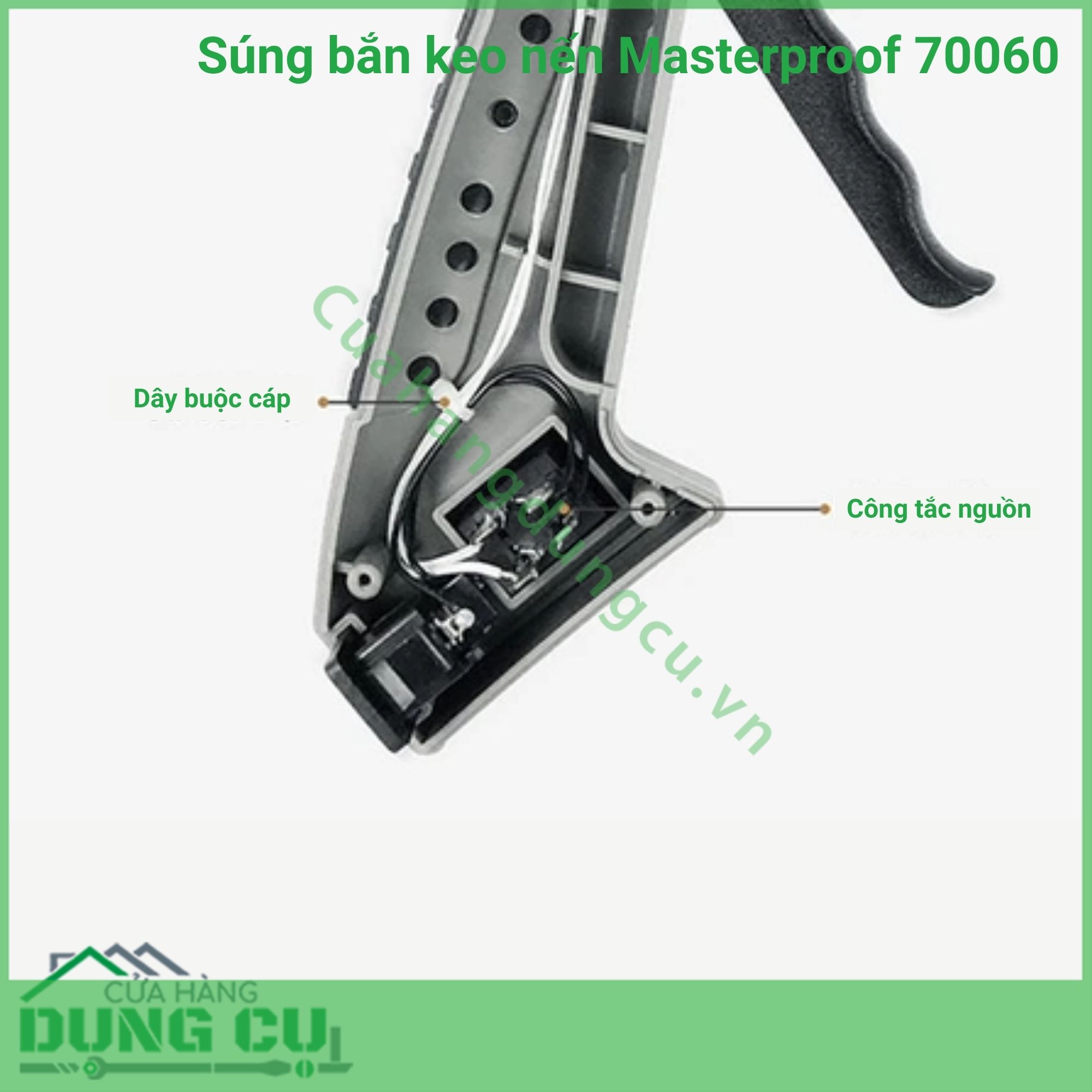 Súng bắn keo nến Masterproof 70060