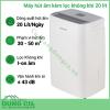 Máy hút ẩm kèm lọc không khí 20 lít Espark ESP – A20A433F