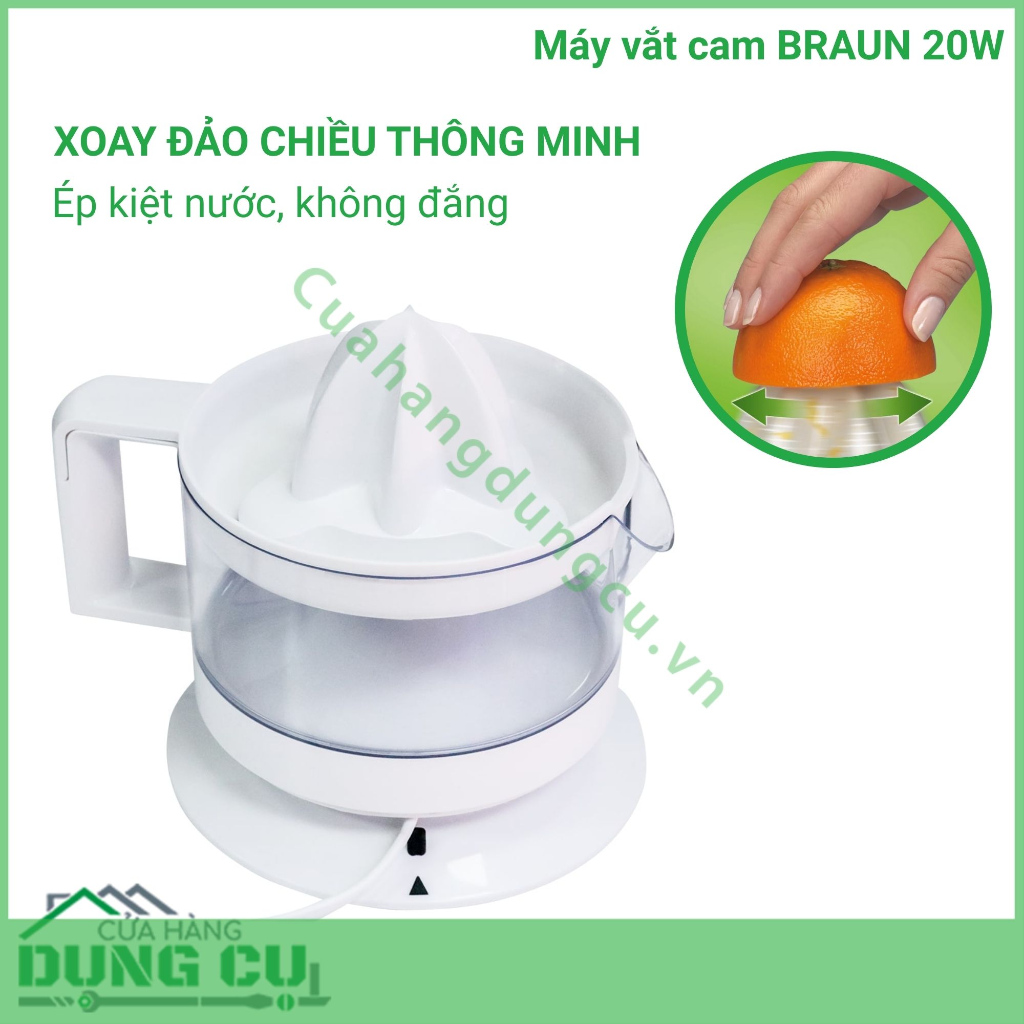 Máy vắt cam BRAUN CJ3000 20W