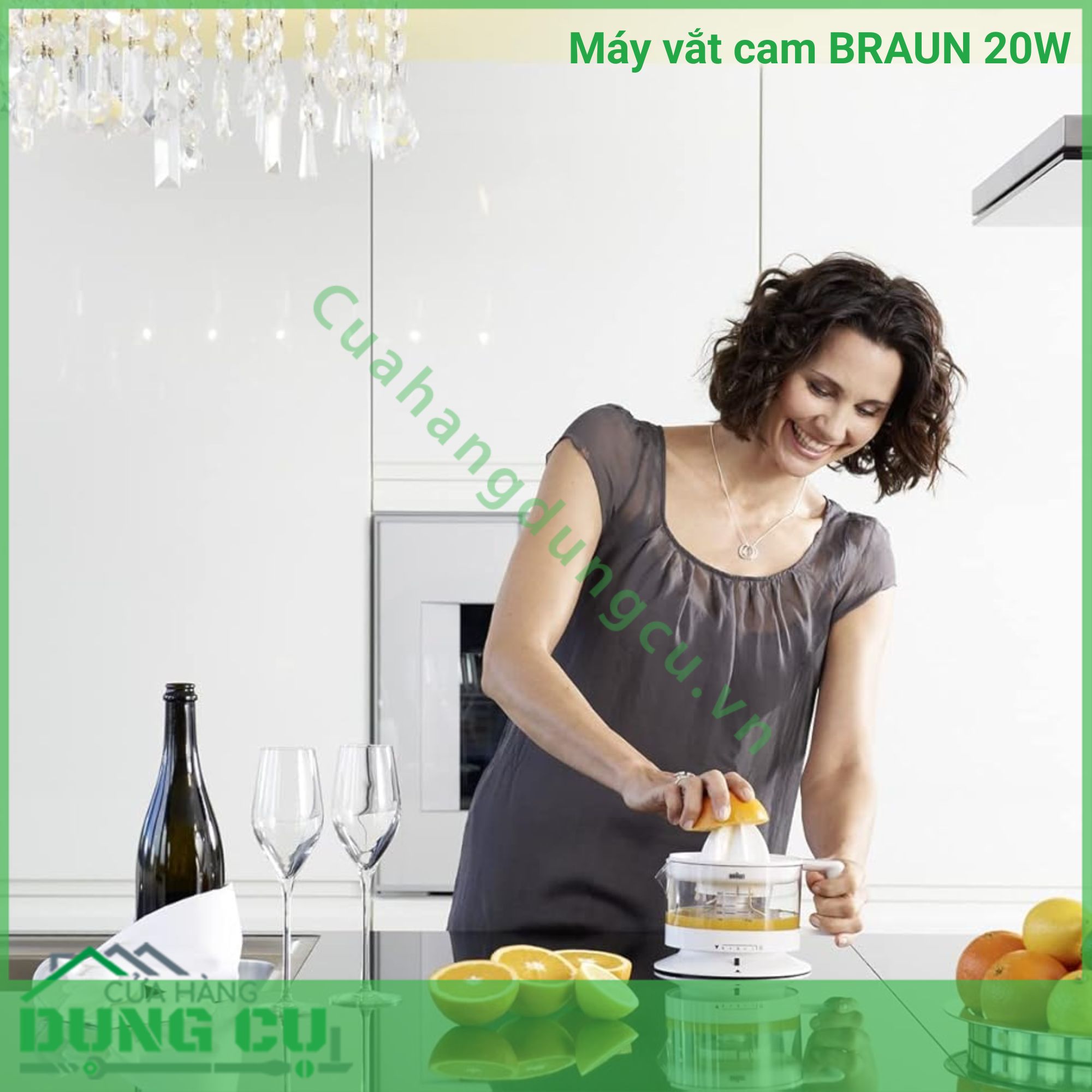 Máy vắt cam BRAUN CJ3000 20W