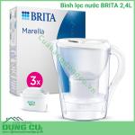 Bình lọc nước BRITA Aluna MX Pro 2,4L kèm 3 lõi lọc