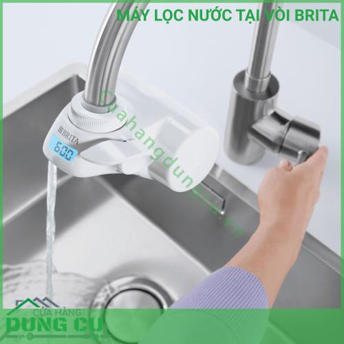 MÁY LỌC NƯỚC TẠI VÒI BRITA ON TAP PRO V-MF TẶNG KÈM 1 LÕI LỌC DỰ PHÒNG