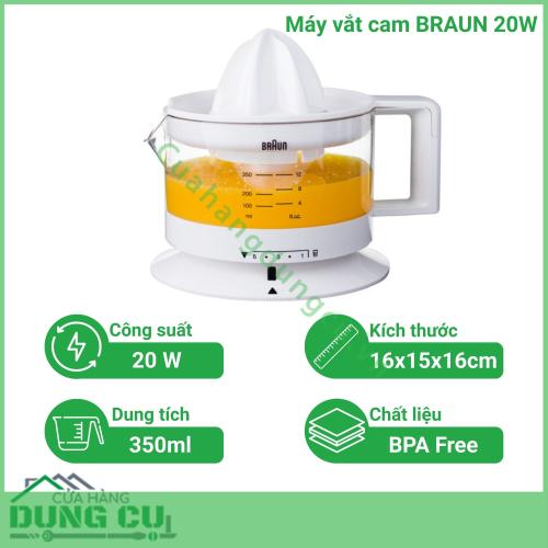 Máy vắt cam BRAUN CJ3000 20W