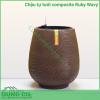 Chậu tự tưới composite Ruby Wavy