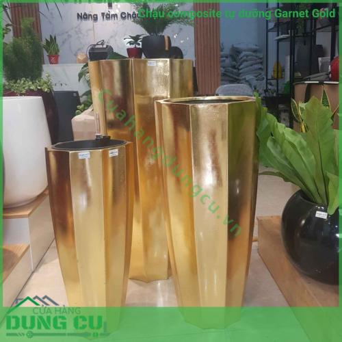 Chậu composite tự dưỡng Garnet Gold