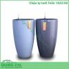 Chậu tự tưới composite Luxnature Feliz 1822 60