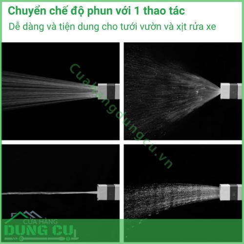 Bộ vòi thu rút tưới vườn Nano Next (BR)VN 20m RM1220CG