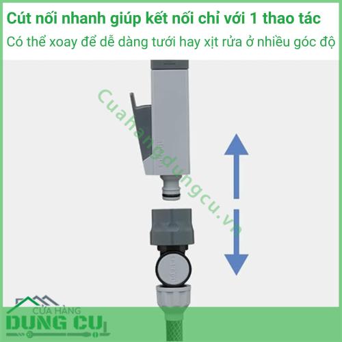 Bộ vòi thu rút tưới vườn Nano Next (BR)VN 20m RM1220CG