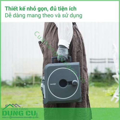 Bộ vòi thu rút tưới vườn Nano Next (BR)VN 20m RM1220CG