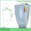 Chậu tự tưới composite Luxnature Amber 1100 LUX 53