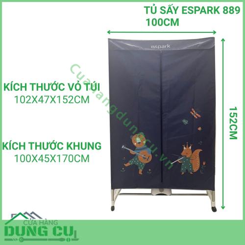Tủ sấy quần áo Espark ESP-889
