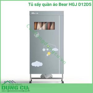 Tủ sấy quần áo 2 tầng BEAR HGJ-D12D5