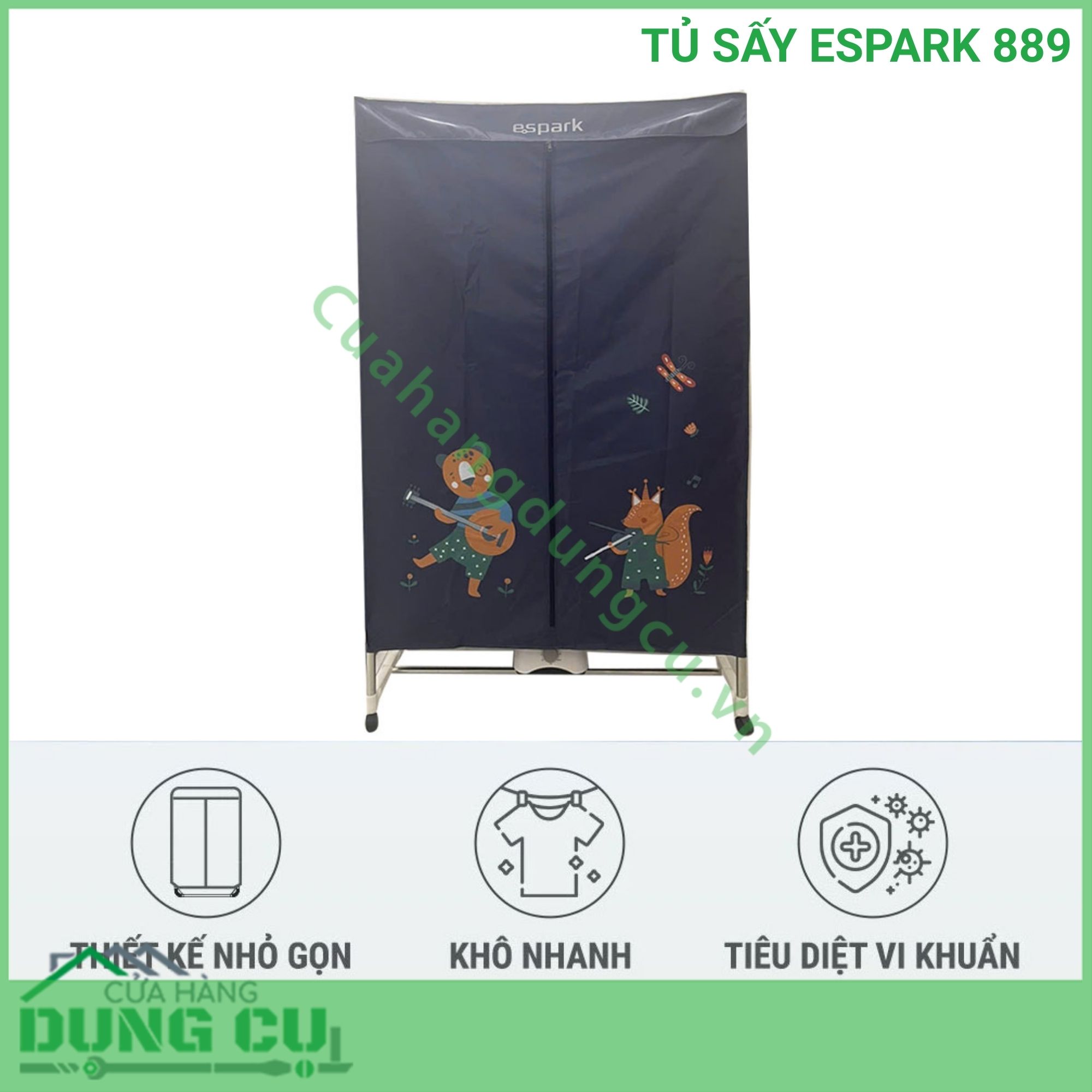 Tủ sấy quần áo Espark ESP-889