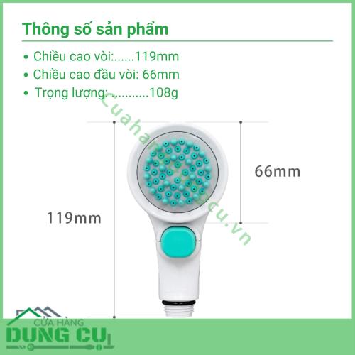 Vòi hoa sen Pets có nút dừng Takagi (JSB027GY)