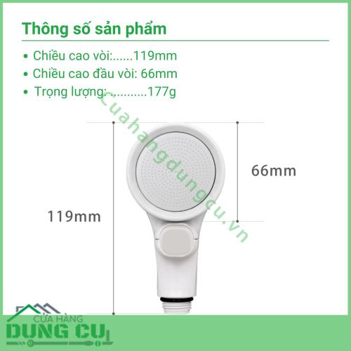 Vòi sen tắm Baby có nút dừng Takagi (JSB027A)