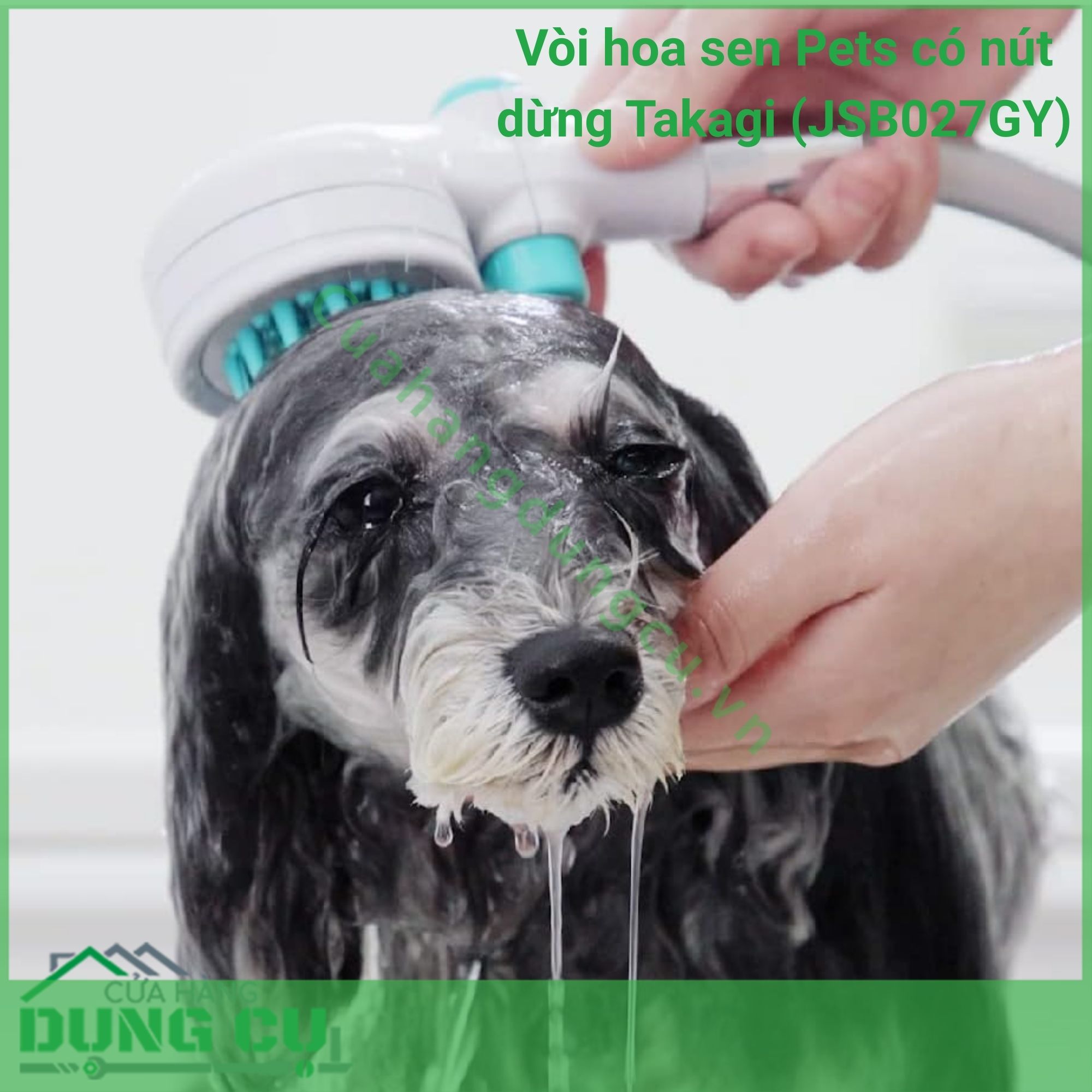 Vòi hoa sen Pets có nút dừng Takagi (JSB027GY)