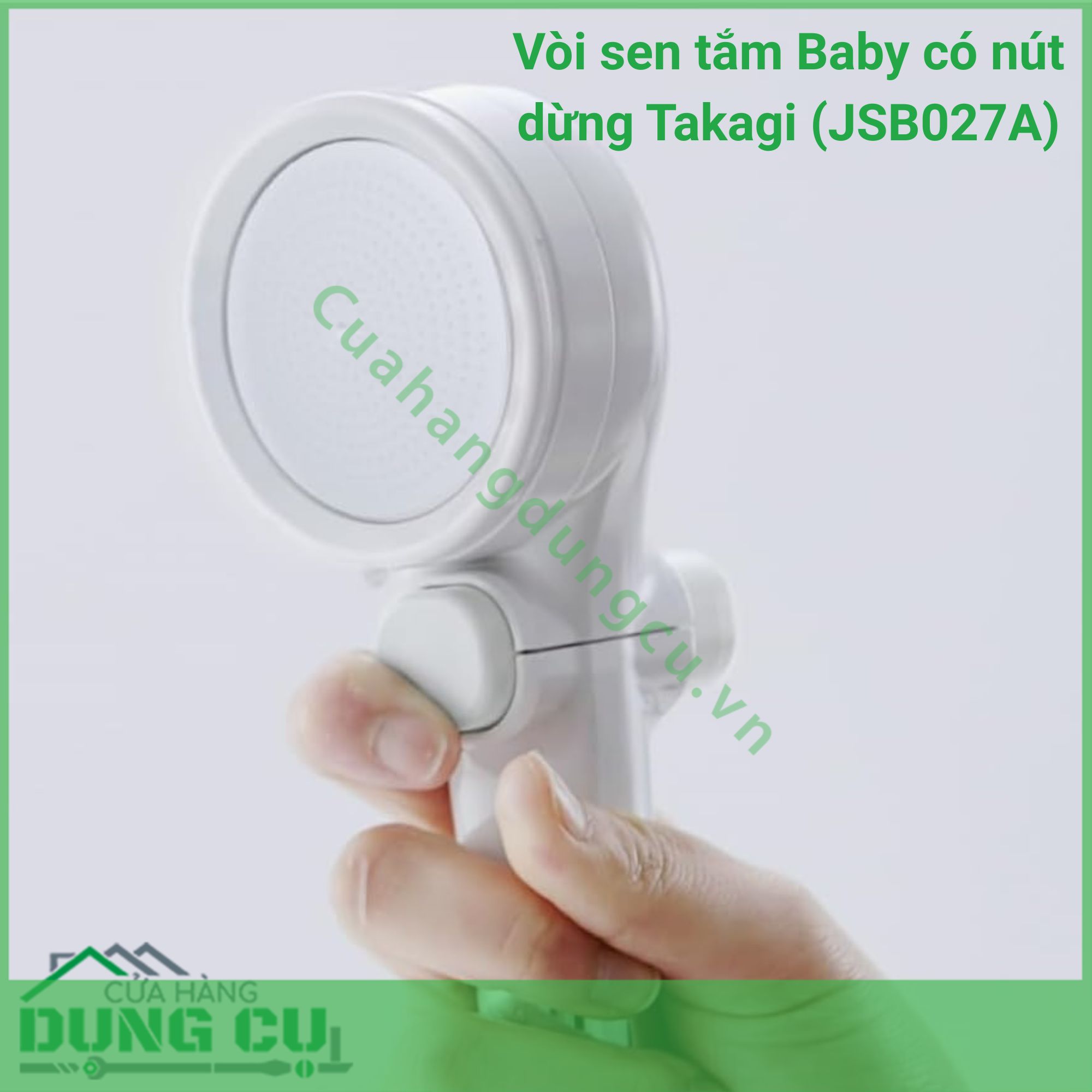 Vòi sen tắm Baby có nút dừng Takagi (JSB027A)