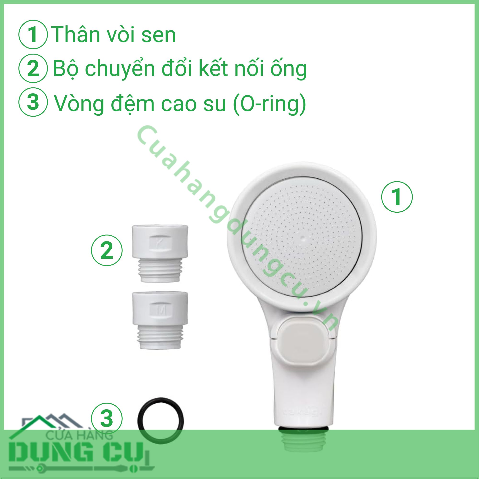 Vòi sen tắm Baby có nút dừng Takagi (JSB027A)