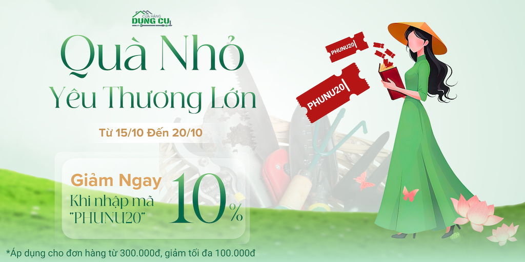 Quà nhỏ Yêu thương Lớn, giảm ngay 10% cho đơn từ 300K