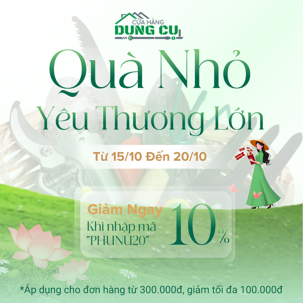 Khuyến mại ngày phụ nữ Việt Nam 20/10