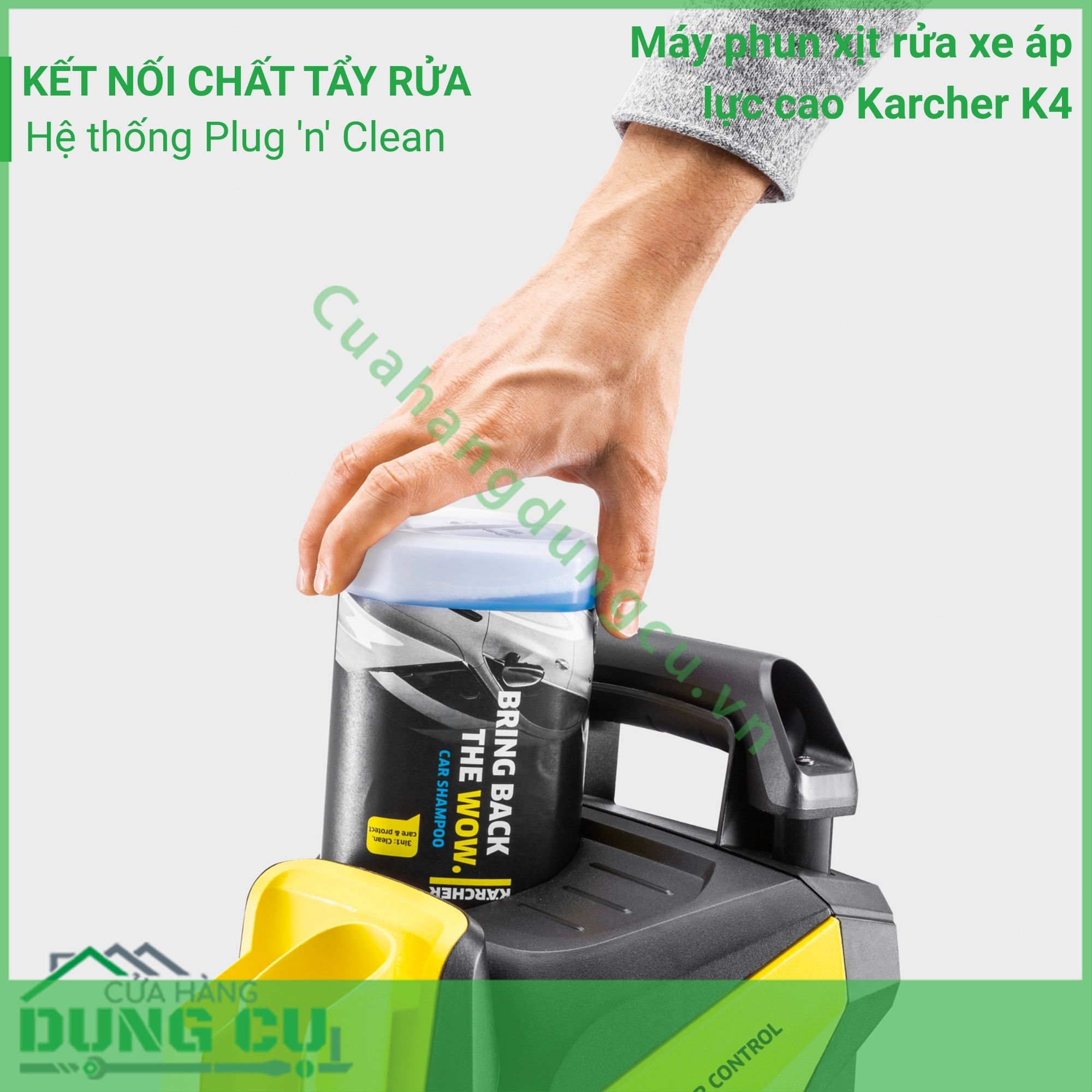 Máy phun xịt rửa xe áp lực cao Karcher K4 Power Control - 1 603-220 0