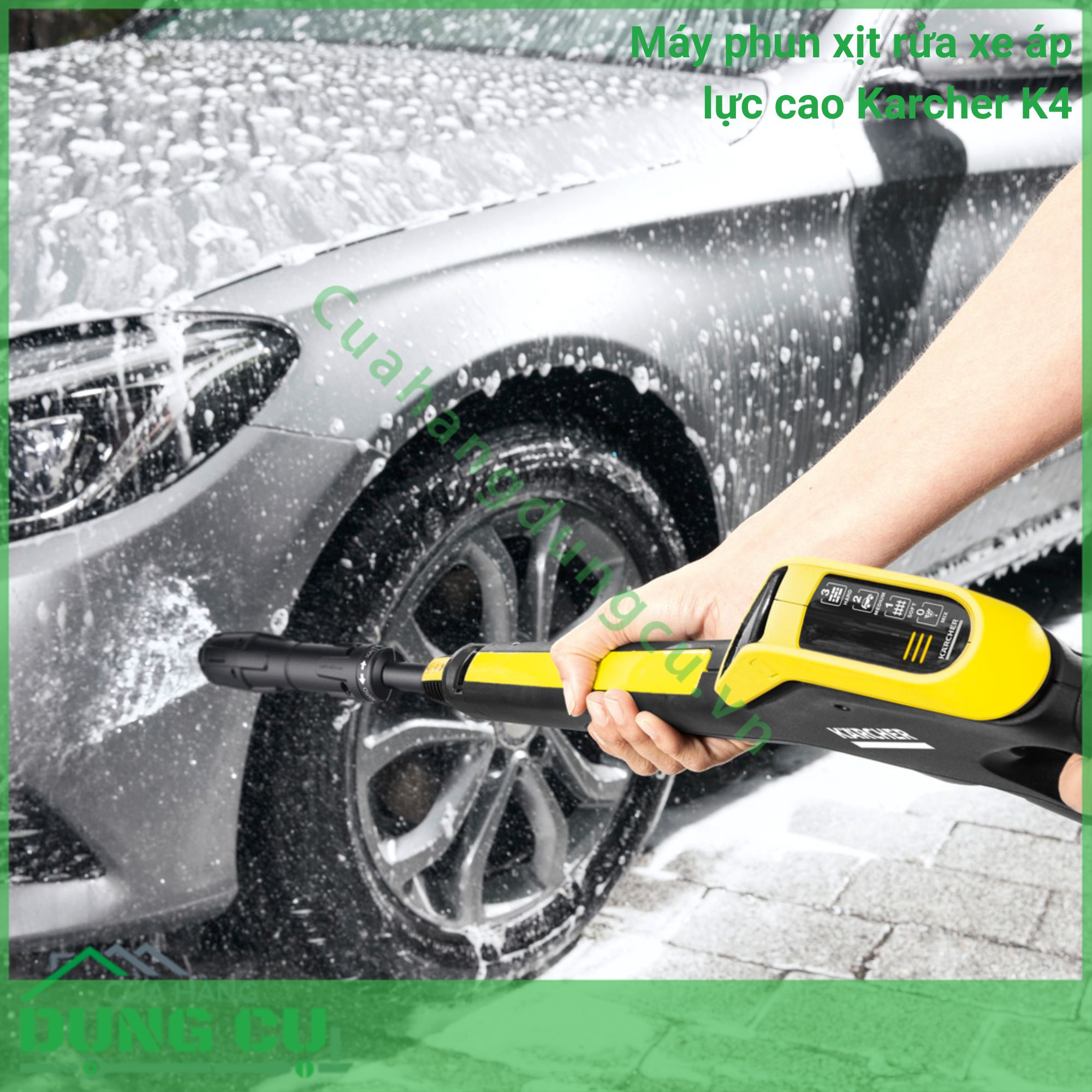 Máy phun xịt rửa xe áp lực cao Karcher K4 Power Control - 1 603-220 0