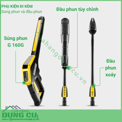 Máy phun xịt rửa xe áp lực cao Karcher K4 Power Control - 1 603-220 0