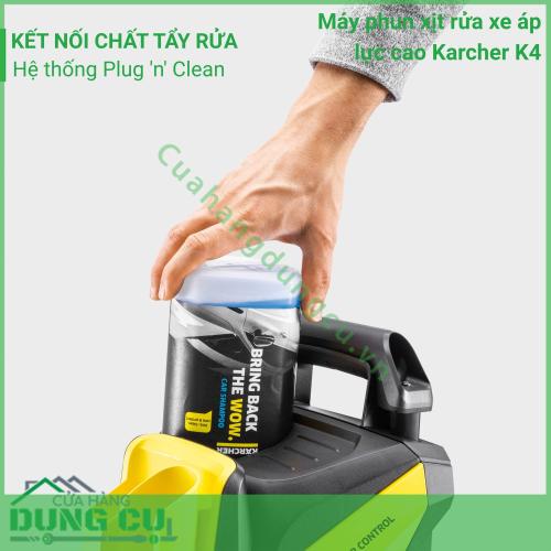 Máy phun xịt rửa xe áp lực cao Karcher K4 Power Control - 1 603-220 0