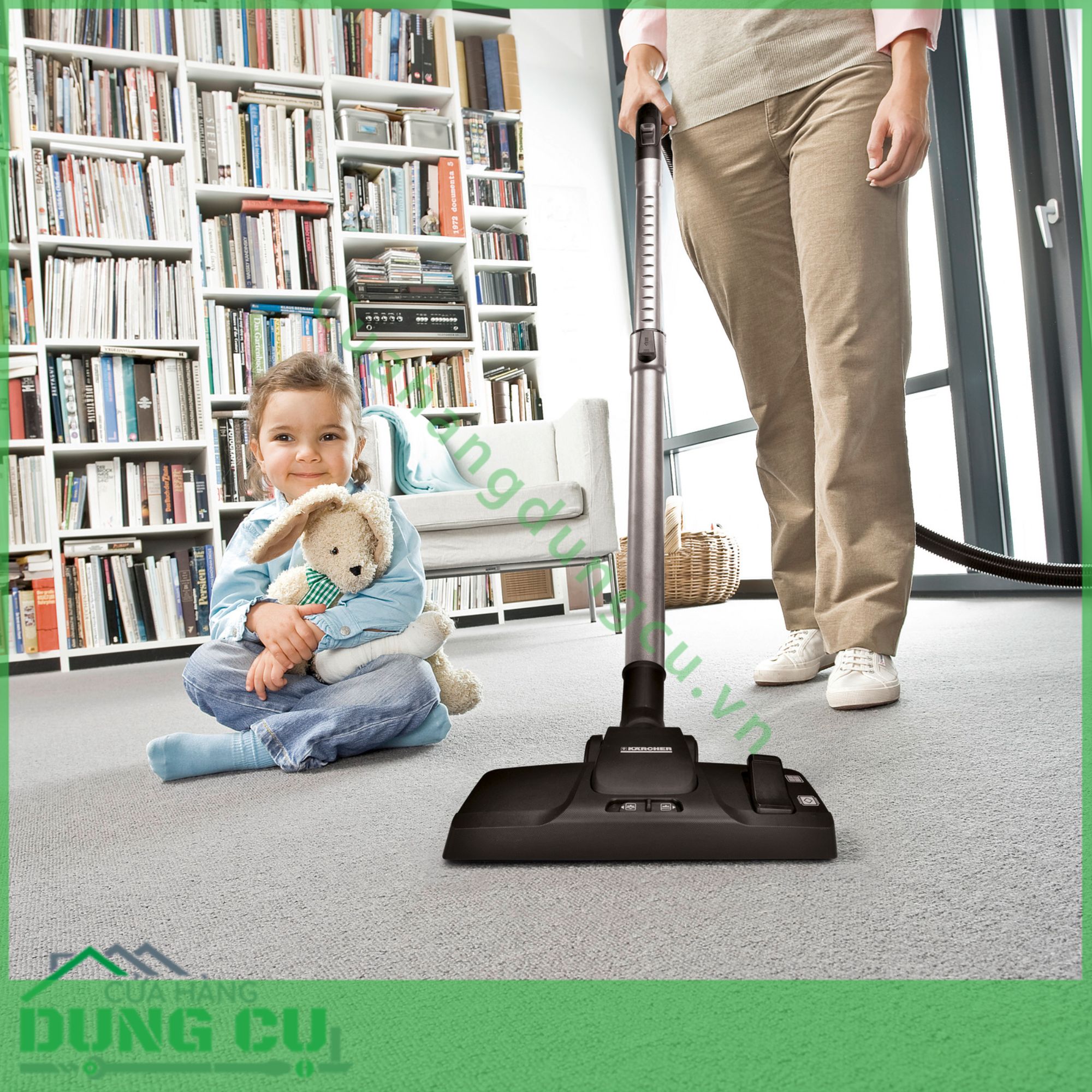 Máy hút bụi gia đình không túi lọc VC3 Plus White - 1 198-050 0