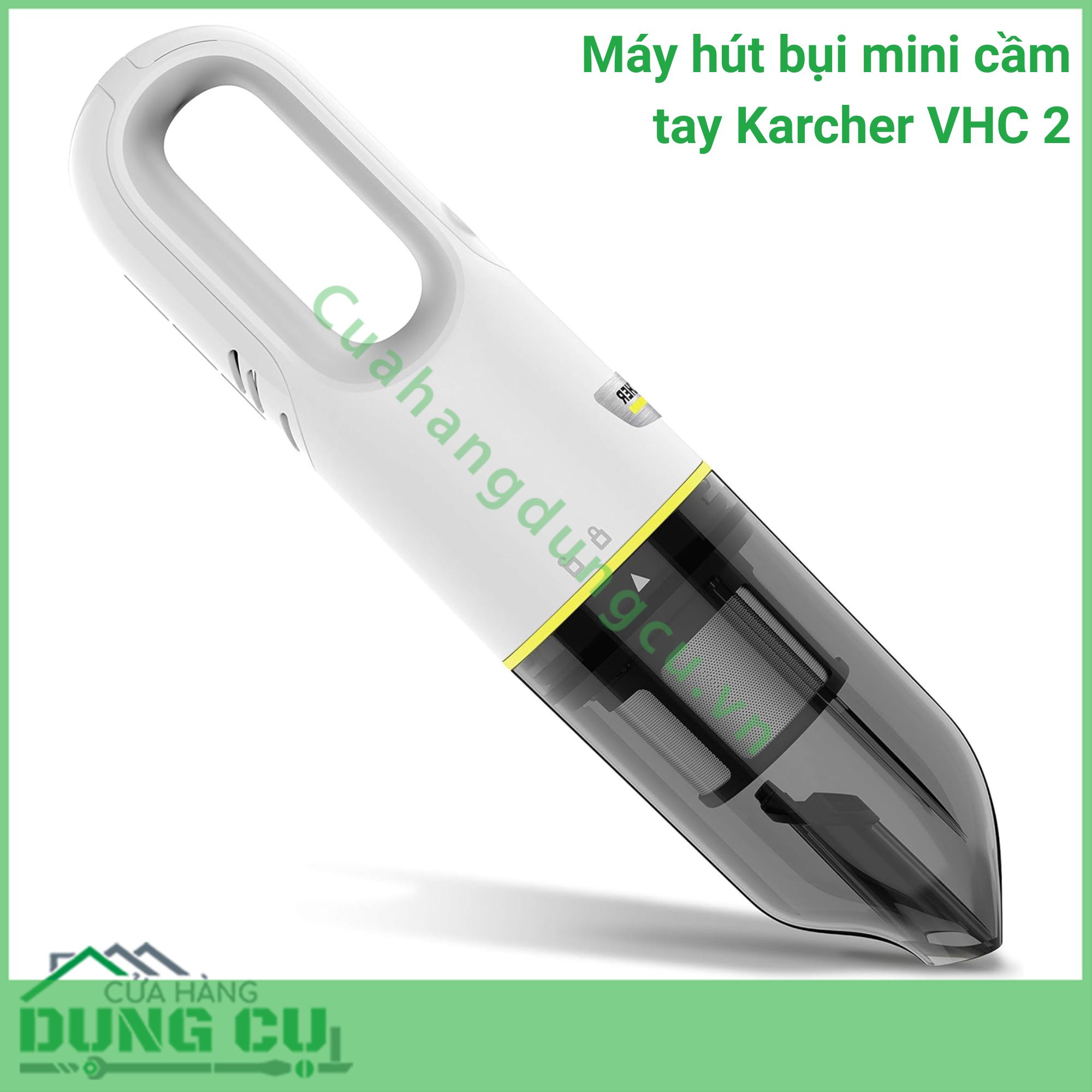 Máy hút bụi mini cầm tay Karcher VHC 2 - 1 198-4000 0