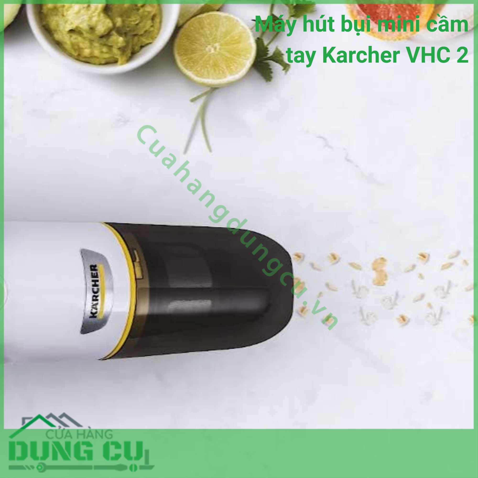 Máy hút bụi mini cầm tay Karcher VHC 2 - 1 198-4000 0