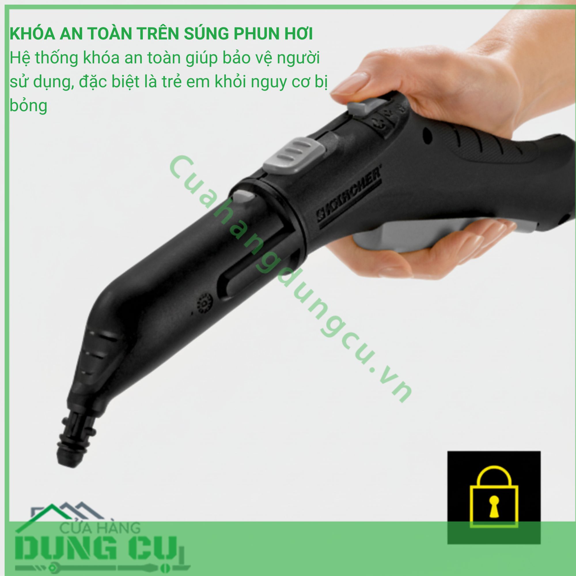 Máy làm sạch bằng hơi nước không hóa chất Karcher SC2 Easyfix - 1 512-600 0