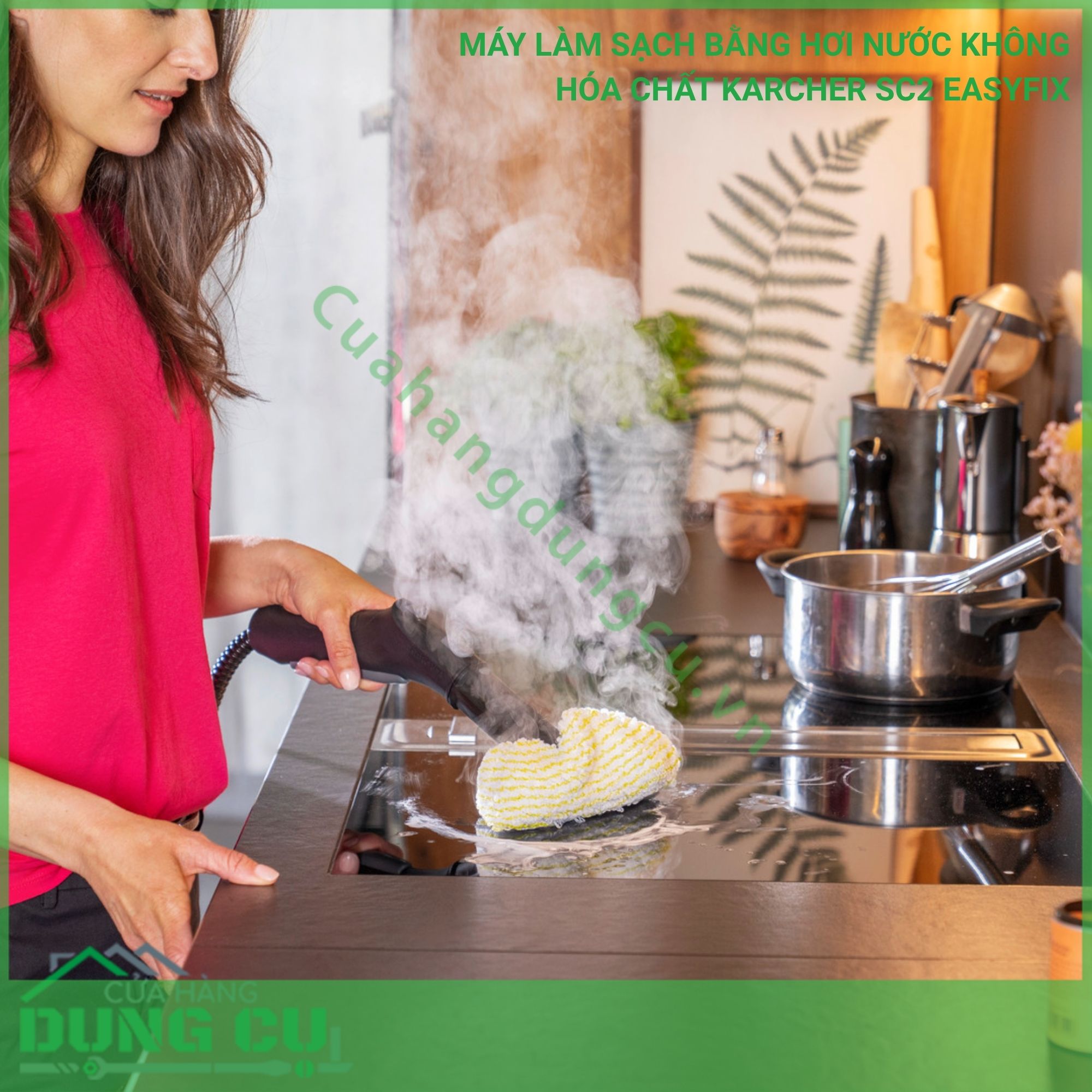 Máy làm sạch bằng hơi nước không hóa chất Karcher SC2 Easyfix - 1 512-600 0