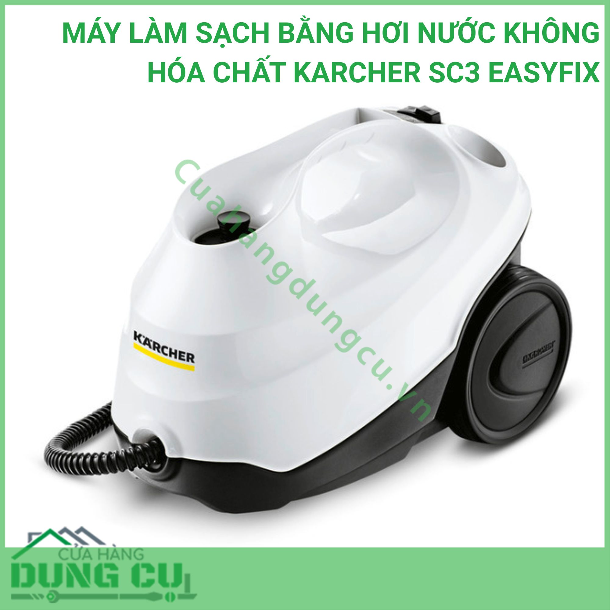 Máy làm sạch bằng hơi nước không hóa chất Karcher SC3 Easyfix - 1 513-650 0