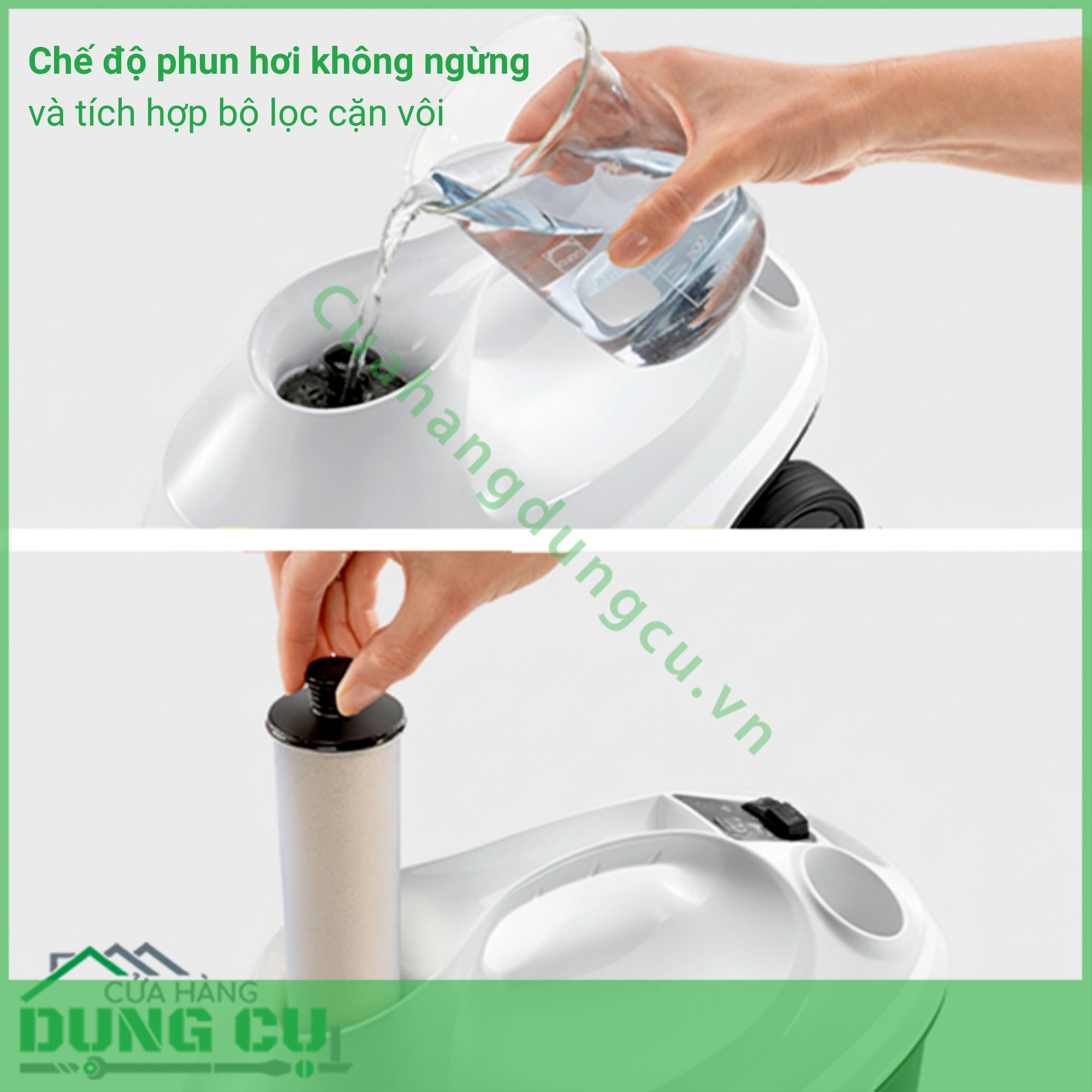 Máy làm sạch bằng hơi nước không hóa chất Karcher SC3 Easyfix - 1 513-650 0