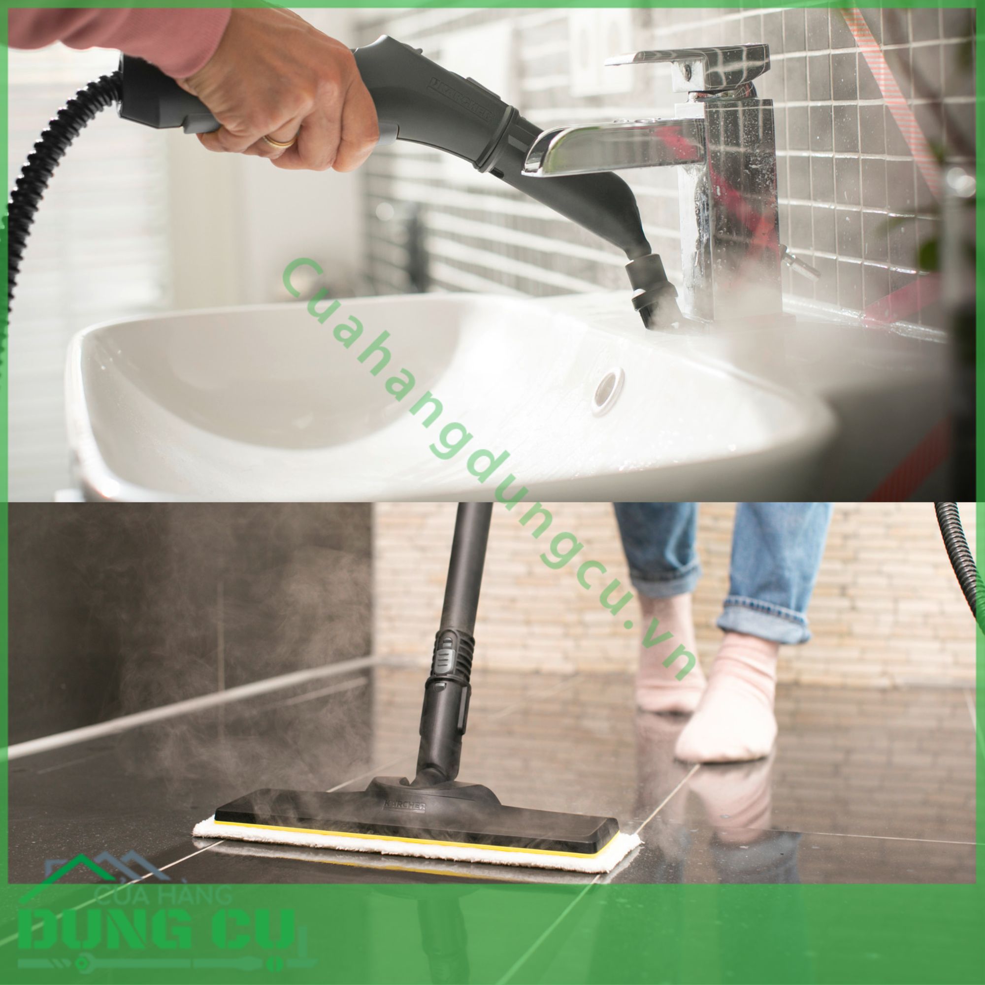 Máy làm sạch bằng hơi nước không hóa chất Karcher SC3 Easyfix - 1 513-650 0